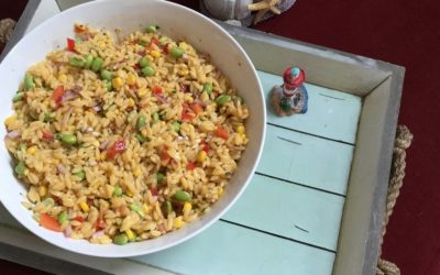 4th of July Orzo Salad