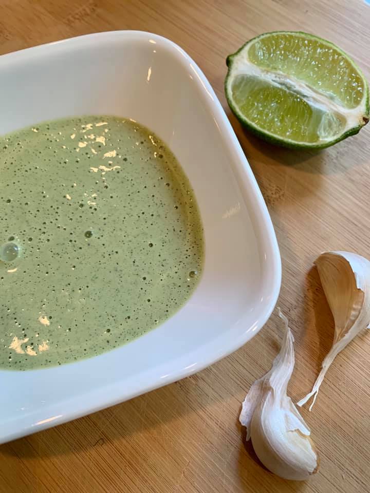 Cilantro Lime Sauce - Nuyu Nourish