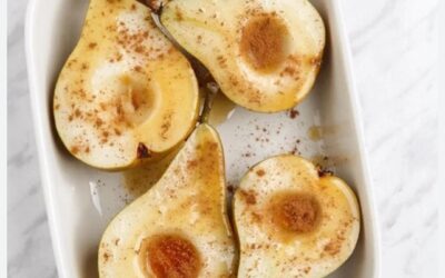 Pears & a Plant-Based Dessert