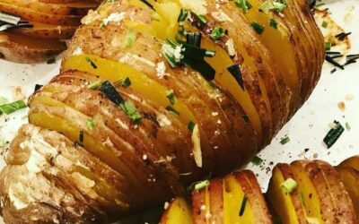 Crispy, Flavour-Packed Hasselback Potatoes