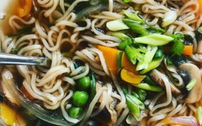 Ramen Noodle Soup a Plant-Based Party