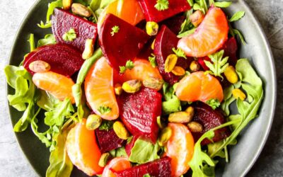 Refreshing Roasted Beet & Orange Salad