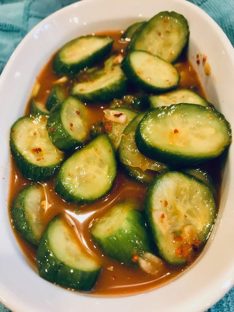 Korean Cucumber Salad (Oi Muchim)