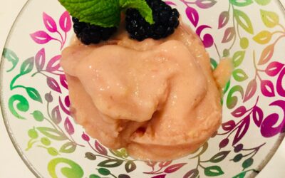 Chill Out with My Berry Banana Sorbet!