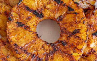 Grilled Pineapple with Chili & Lime