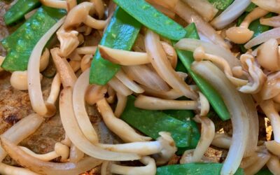 Today, Crispy Snow Peas!