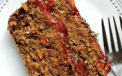 Winter Lentil & Mushroom Loaf