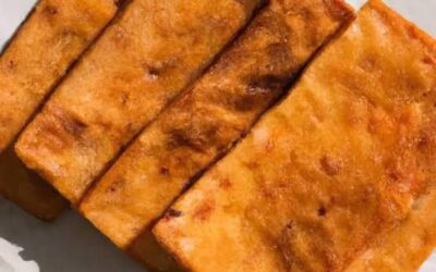 Smoky Oil-Free Tofu Jerky