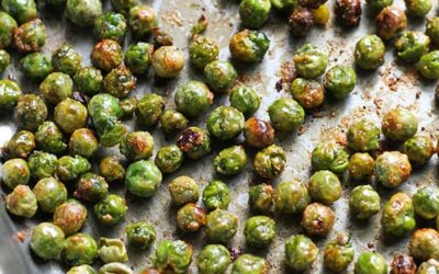 Dry Roasted Green Peas