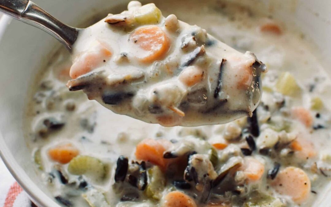 Creamy Wild Rice & Vegetable Soup