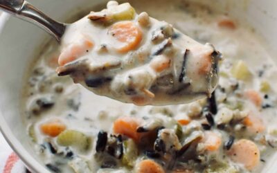 Creamy Wild Rice & Vegetable Soup