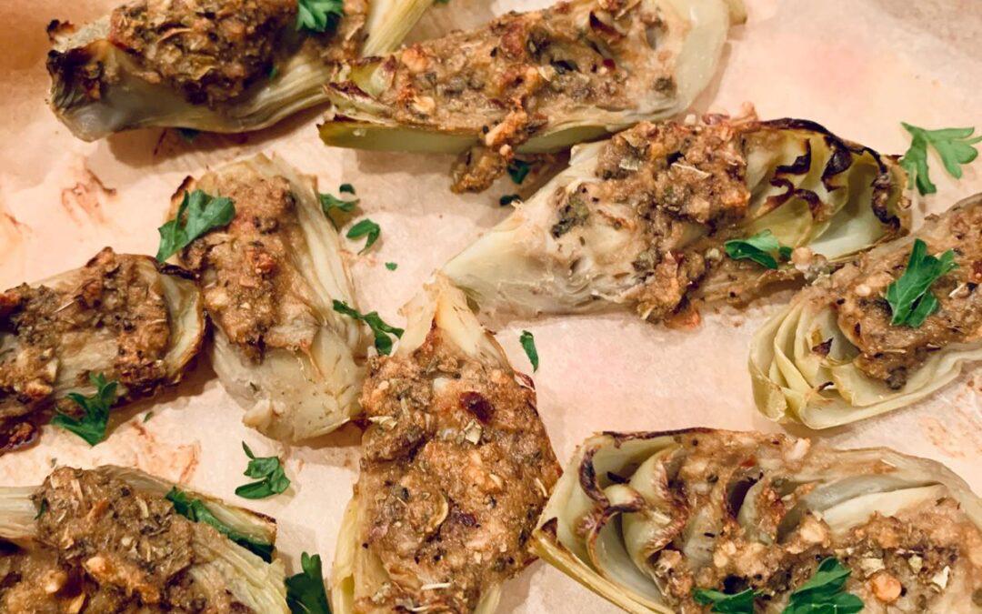 Stuffed Artichoke Hearts