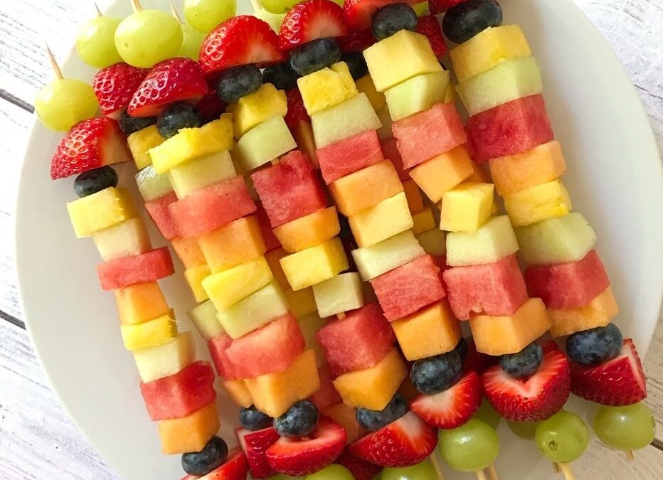 Fresh Fruit Skewers