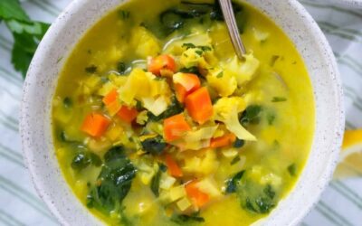A Light & Nourishing Vegetable Detox Soup
