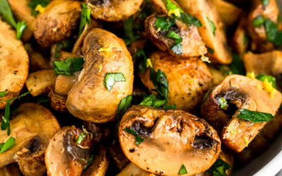 Balsamic Roasted Mushrooms