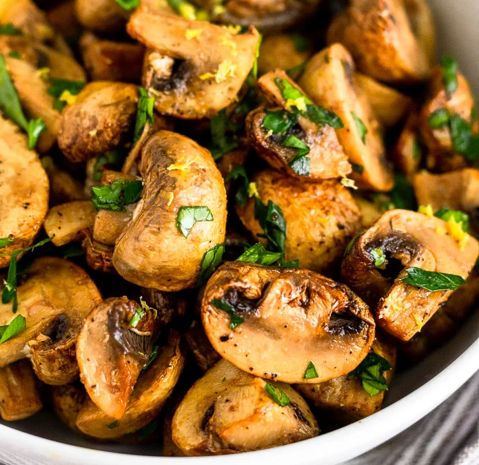 Balsamic Roasted Mushrooms