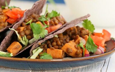Smoky Lentil & Walnut Tacos
