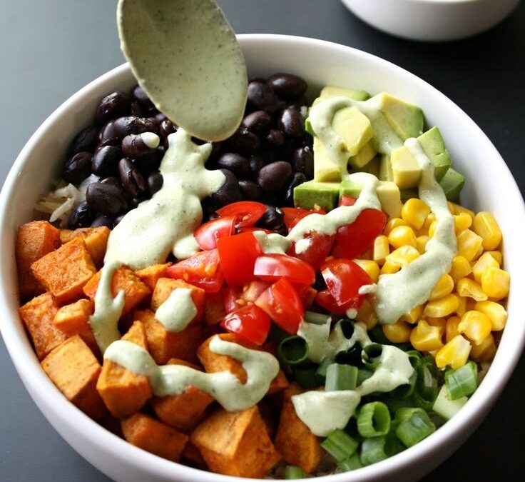 Mexican Black Bean & Sweet Potato Bowl