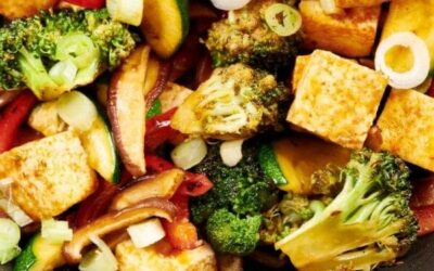 Sheet-Pan Maple Dijon Tofu & Veggies