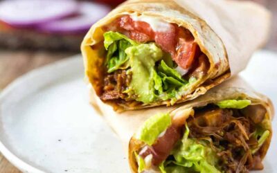 Smoky BBQ Jackfruit Wraps