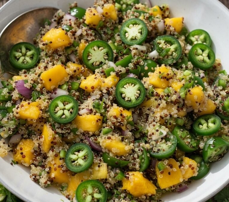 Quinoa with Mango and Jalapeno