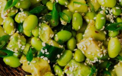 Asian-Inspired Cucumber Edamame Salad