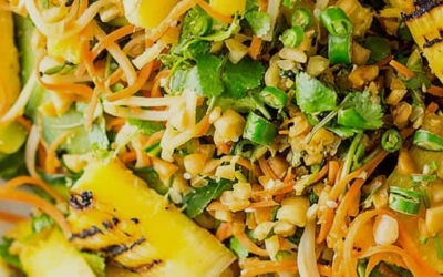 Charred Pineapple & Chili Rice Noodles