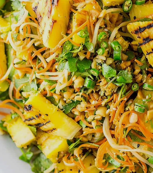 Charred Pineapple & Chili Rice Noodles