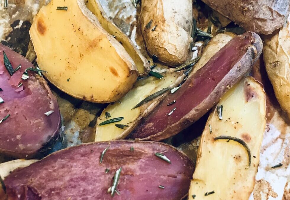 Herb Crusted Potatoes