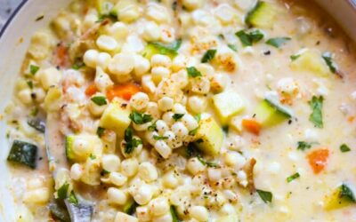 Sweet Corn & Zucchini Chowder