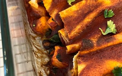 Sweet Potato & Black Bean Enchiladas