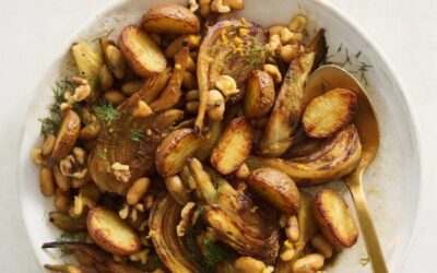 Sheet-Pan Fennel, Potatoes & White Beans