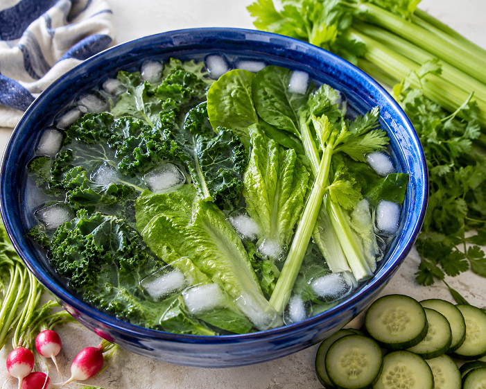 Give Your Vegetables an Ice Bath