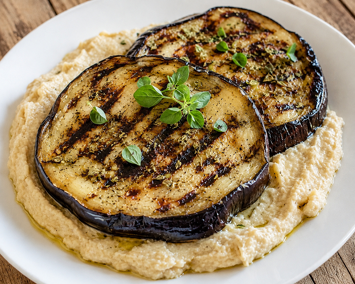 Grilled Eggplant Steaks
