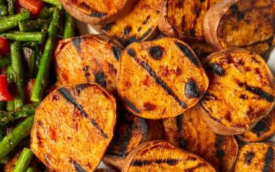 Grilled Sweet Potato Rounds