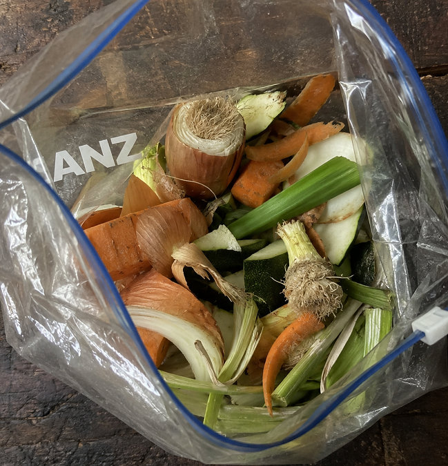 Don’t Throw Those Veggie Scraps Away!