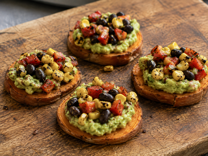 Sweet Potato Crostini