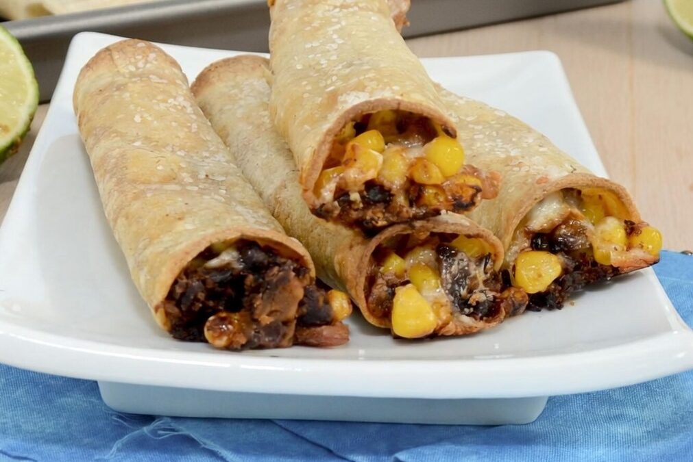 Crispy Plant-Based Taquitos